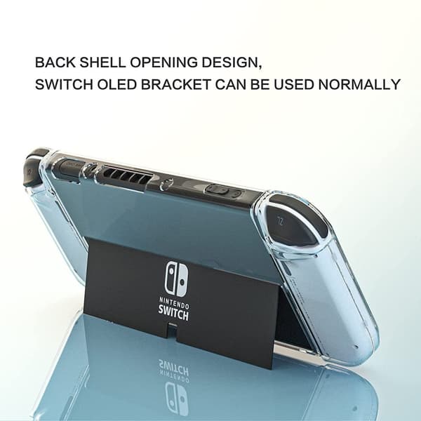 INF Nintendo Switch OLED-deksel med tilbehør