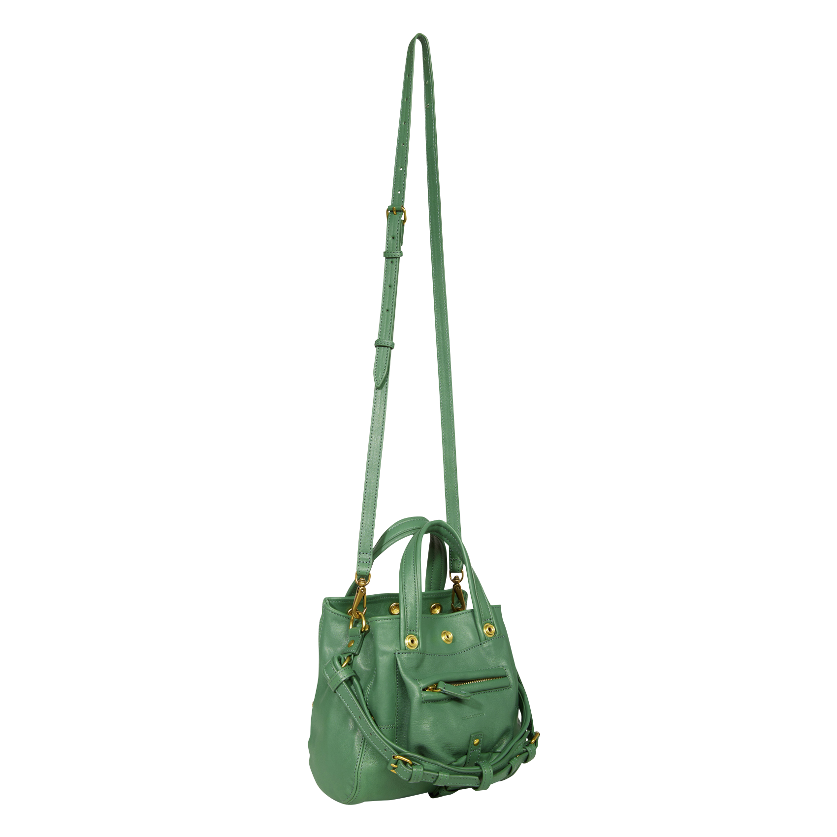 BILLY NANO - Sac bandoulière en cuir | Vert