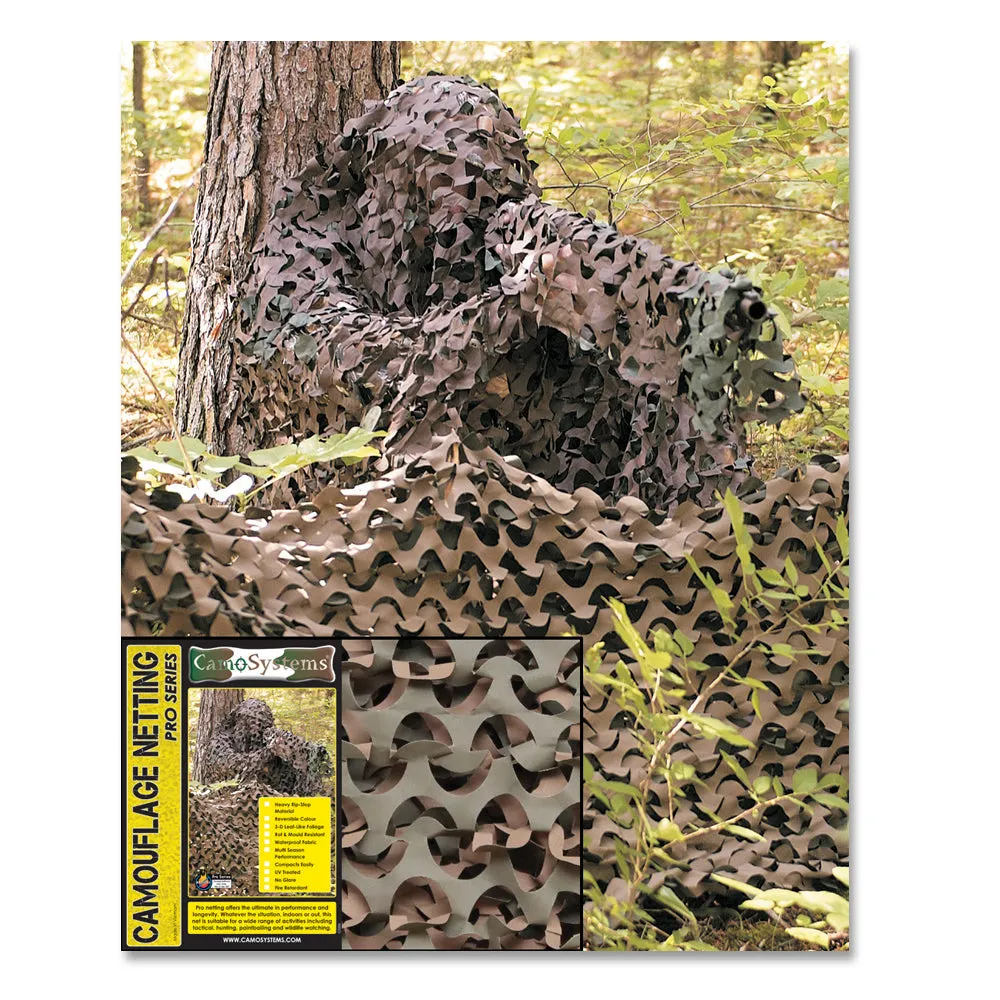CamoSystems -  Tarnnetz Pro Light 2.4x3.0 m woodland