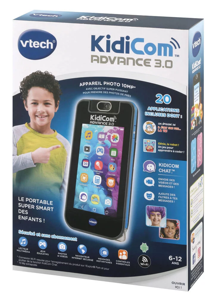 KIDICOM ADVANCE 3.0 NOIR