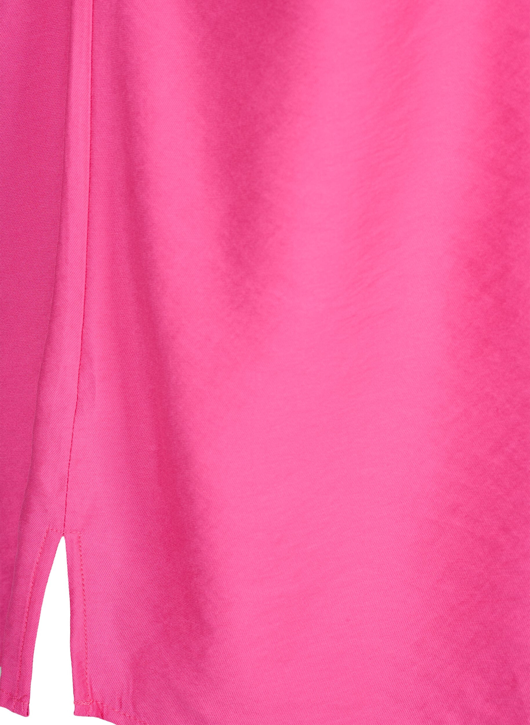 One-shoulder bluse i viskose