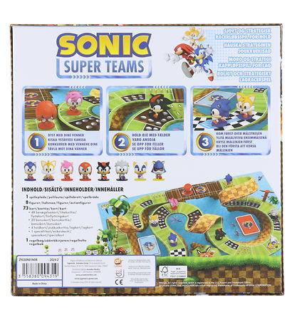 Sonic Br?tspil - Sonic Super Teams - Nordic