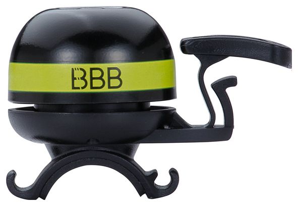 Sonnette BBB EasyFit Deluxe Noir/Jaune