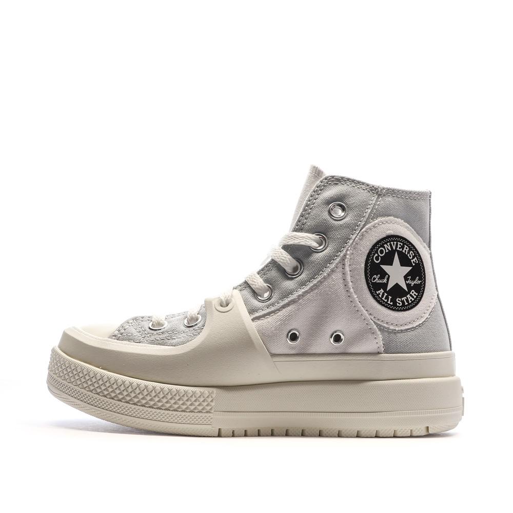 Converse Baskets Bleu/Blanc Femme Converse Chuck Taylor All Star Construct