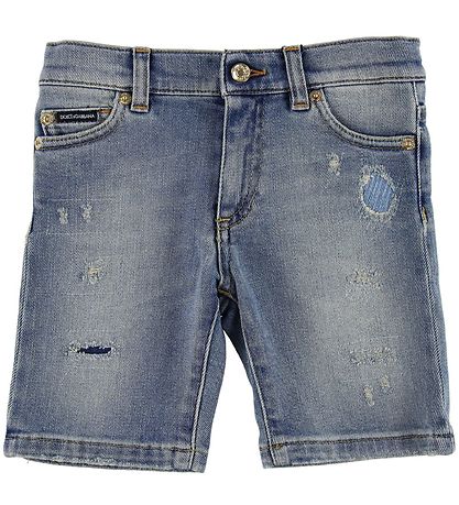 Dolce & Gabbana Shorts - Denim - Blau