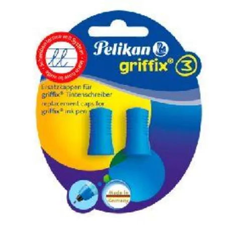 Pelikan griffix® 3 Ersatzkappe für Tintenschreiber 2 Stück, sortiert