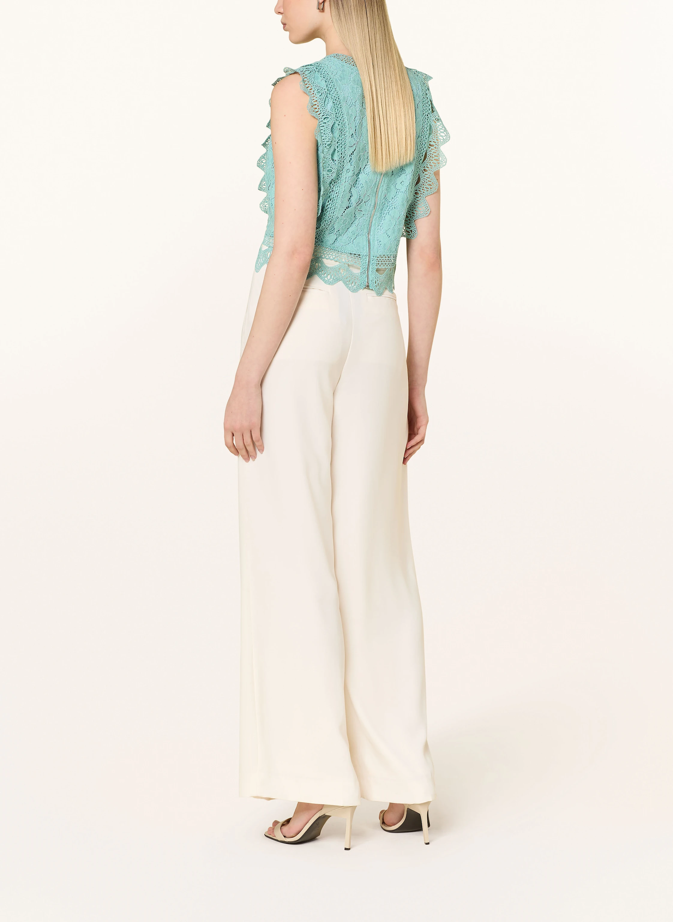 APART Cropped-Top aus Spitze