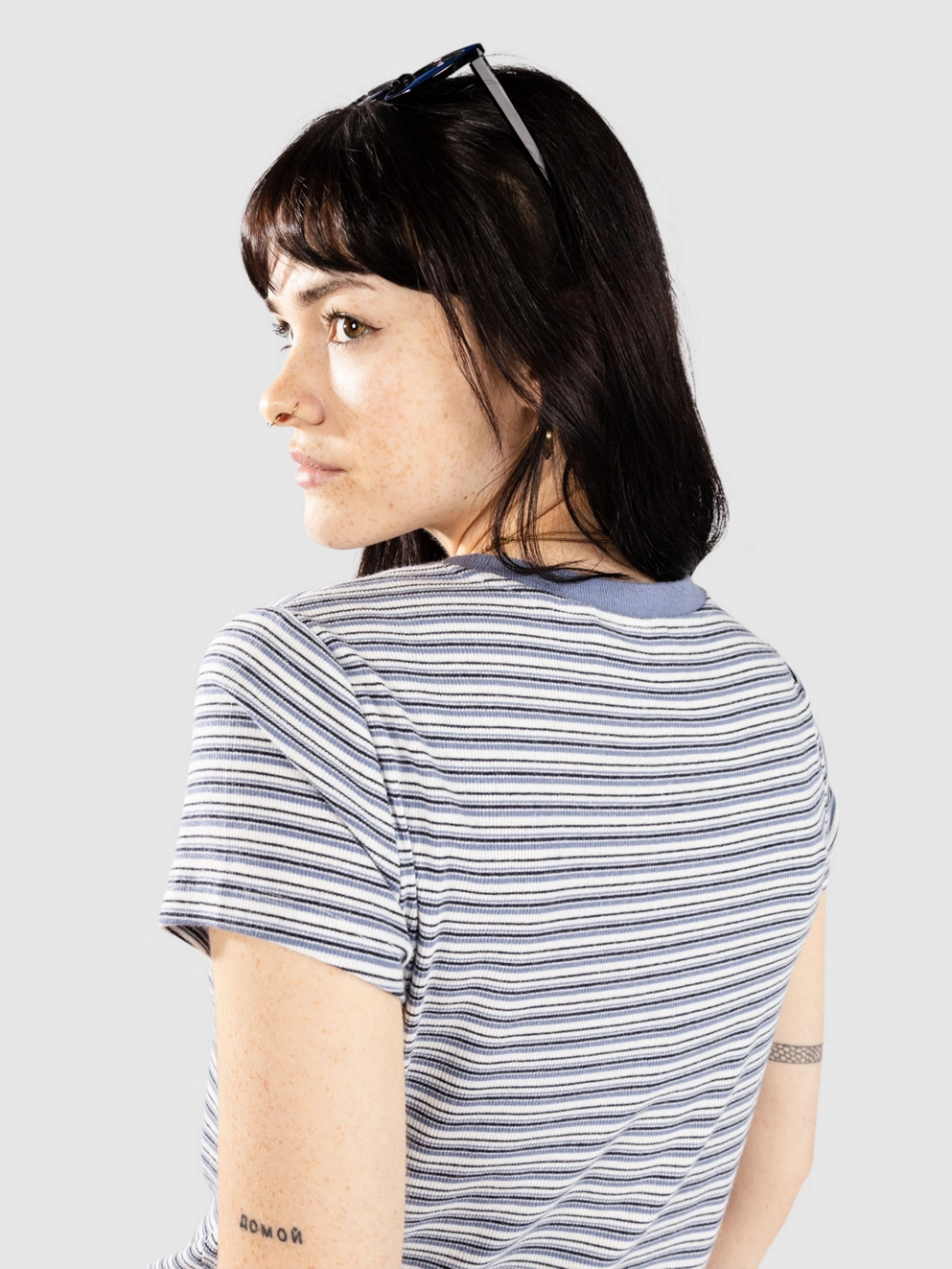 Levi's Essential Sporty T-Shirt meg stripe cloud da