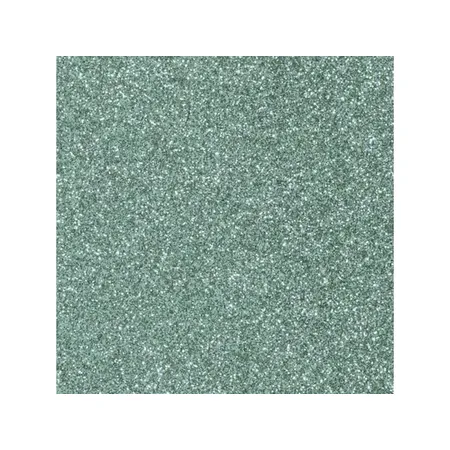 Knorr Prandell CreaSoft Moosgummi Glitter, smaragd, 20 x 30cm, 1 Stück