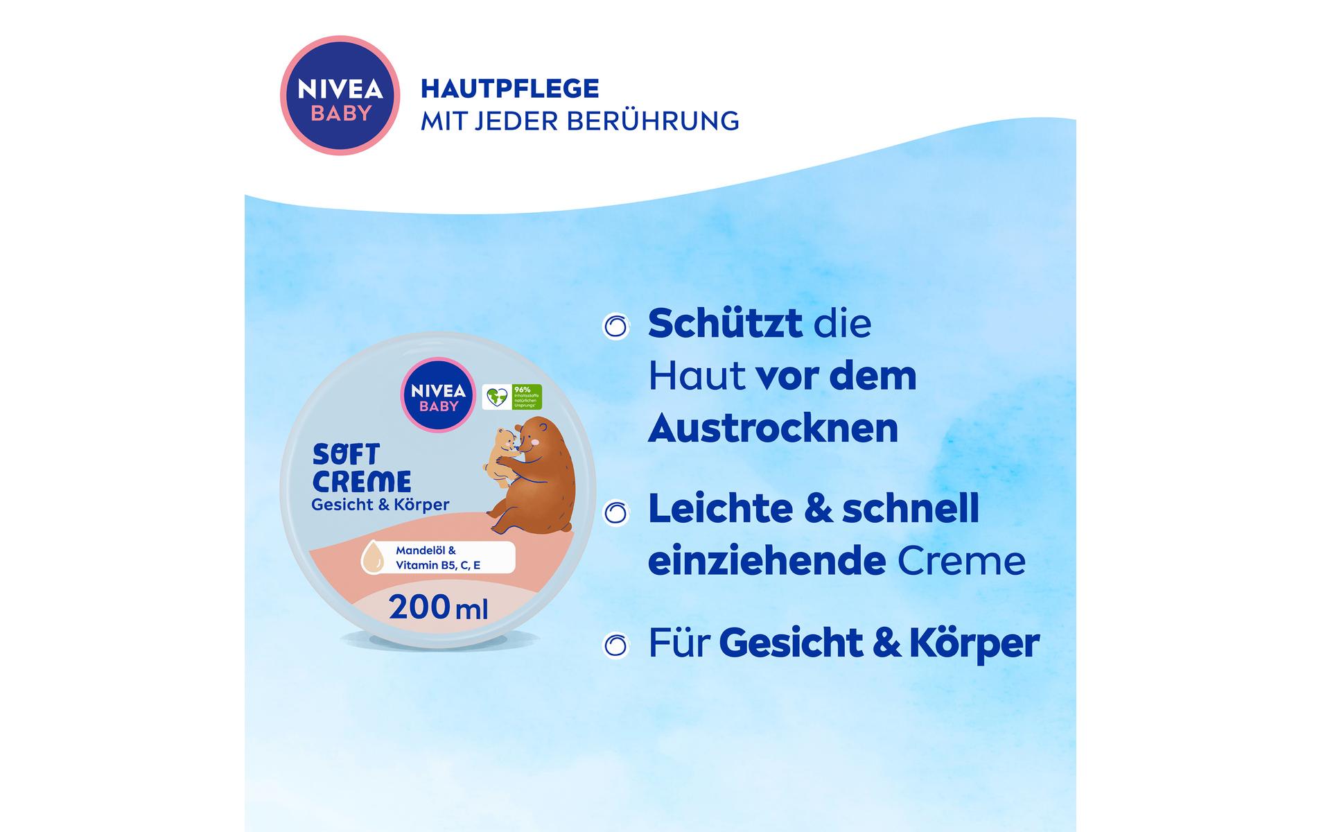 Soft Creme Gesicht & Körper 200 mlSanfte Creme für natürlich gepflegte Haut