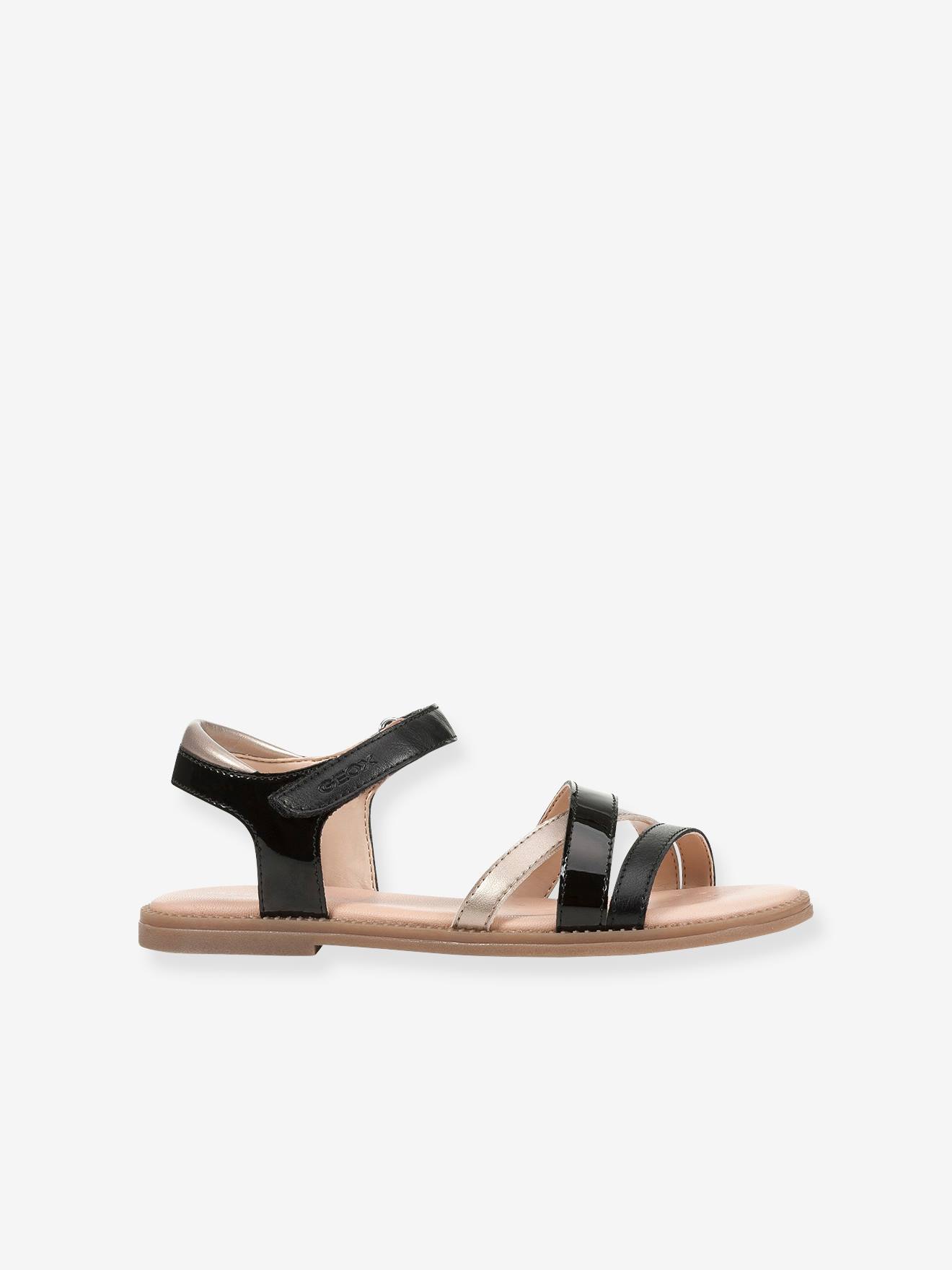 Sandálias Karly GEOX®, pretas lisas