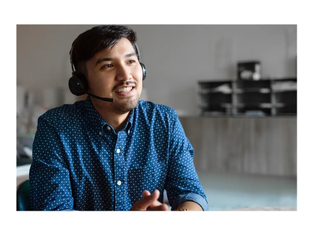 HP UC Wireless Duo - Headset - på øret - Bluetooth - trådløs - NFC