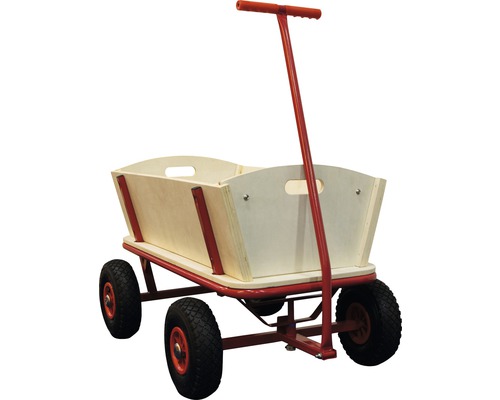 Sunny Billy houten wagen, rood