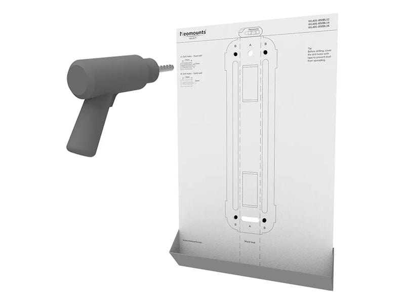 NEOMOUNTS Wandhalterung WL40S-850BL14 Schwarz Völlig bewegliche Wandhalterung für 32-65