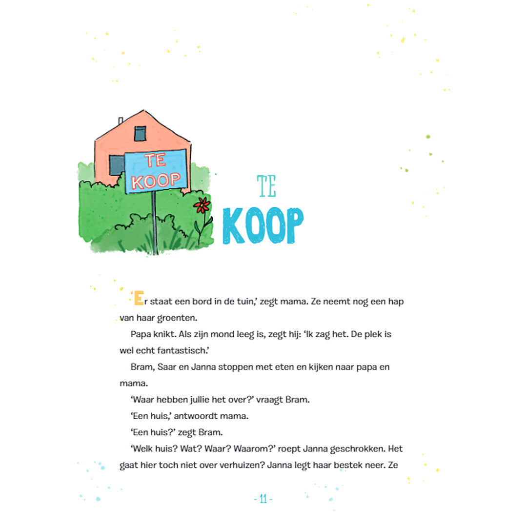 Kosmos de zoete zusjes gaan verhuizen