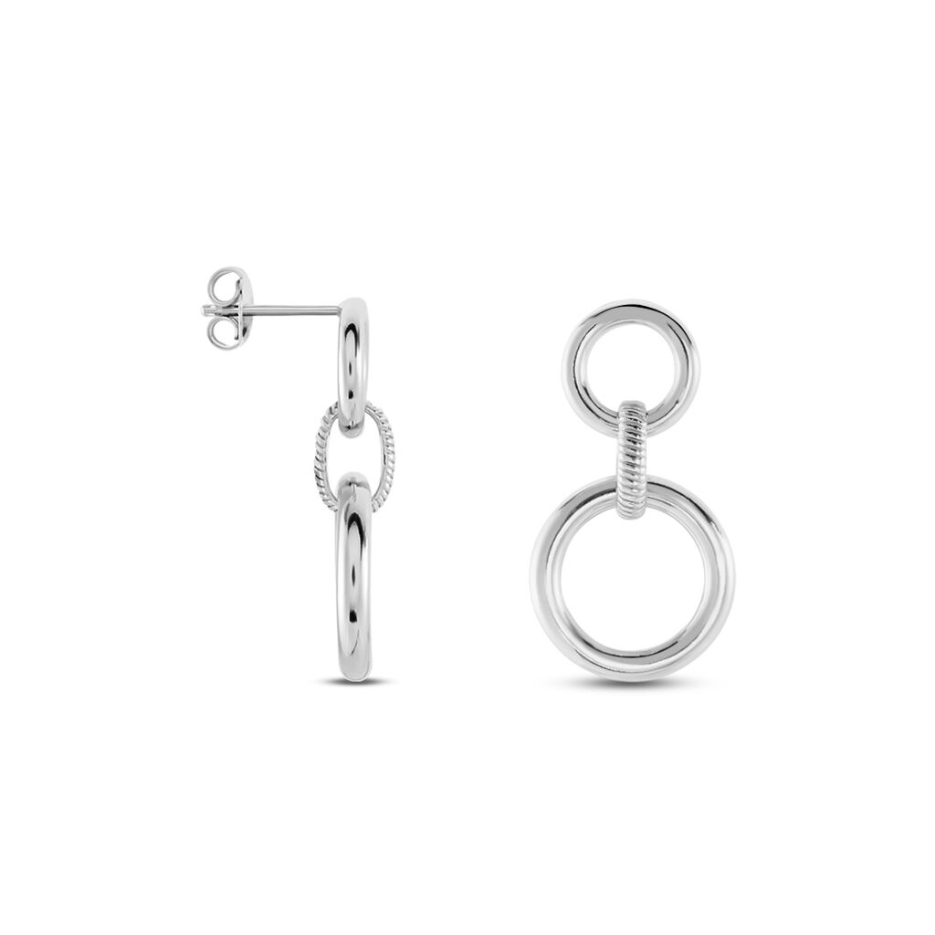 Boucles D'oreilles Pendantes Argent Gasparin