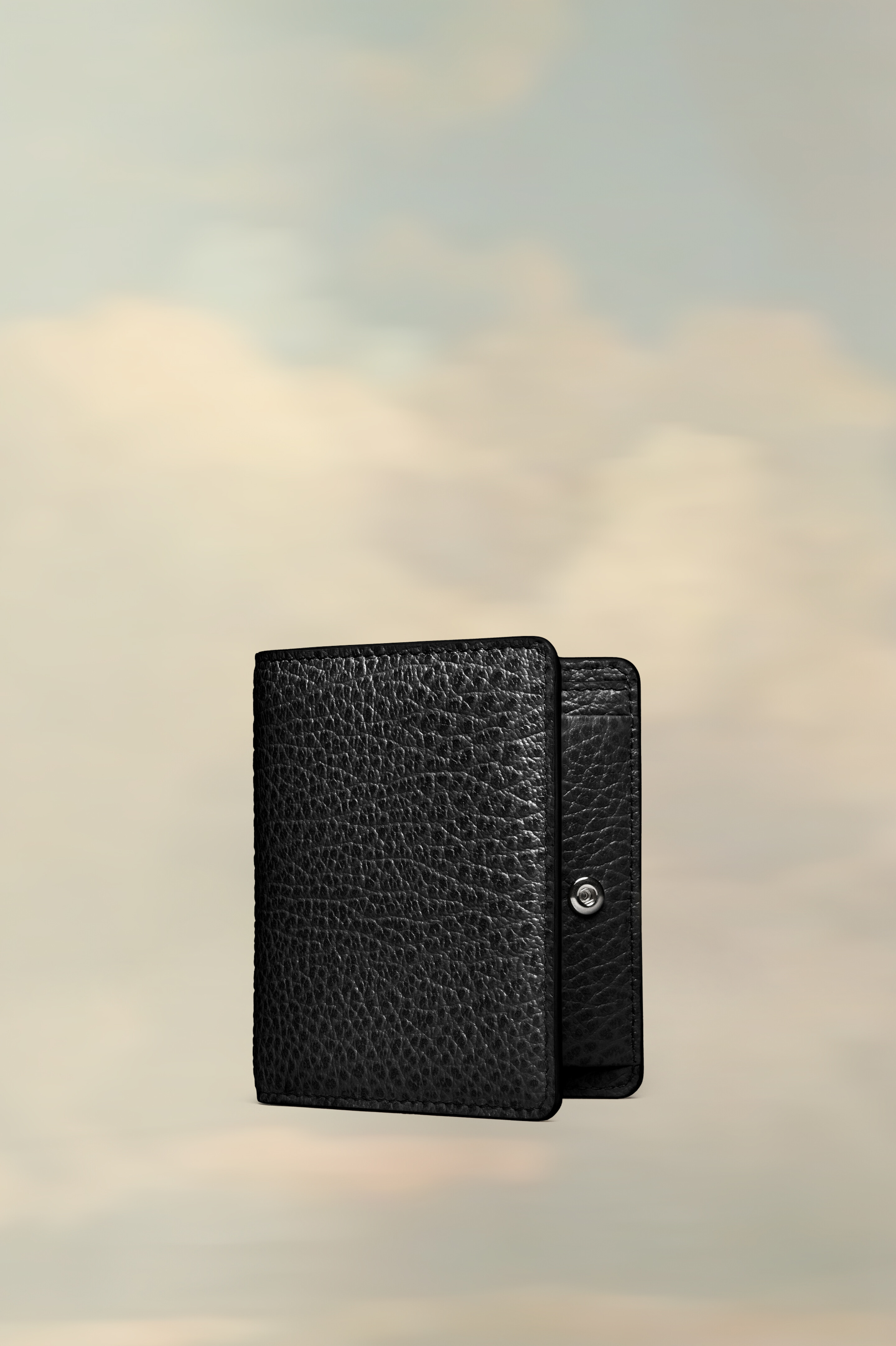 Porte-cartes de poche Four stitches | Femme Noir