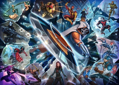 Ravensburger Puslespill Marvel Villainous Taskmaster 1000 Brikker