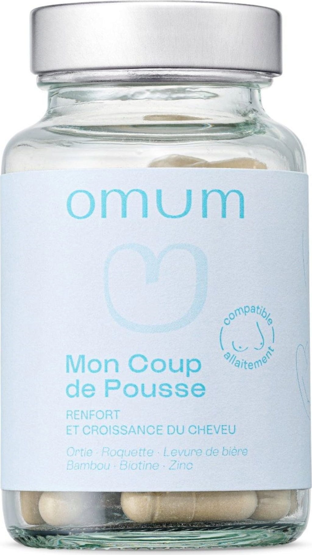 Omum  Mon Coup de Pousse Dietary Supplement, 60 Kapseln
