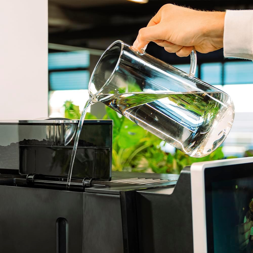 Cecotec Kommerzielle Superautomatische Kaffeemaschine Cremmaet Coffice. 2900W, Touchscreen, Gleichmäßiger Mahlgrad, 1 Mahlwerk, 26 Getränke, 1 kg Bohnenbehälter, 2L Wassertank