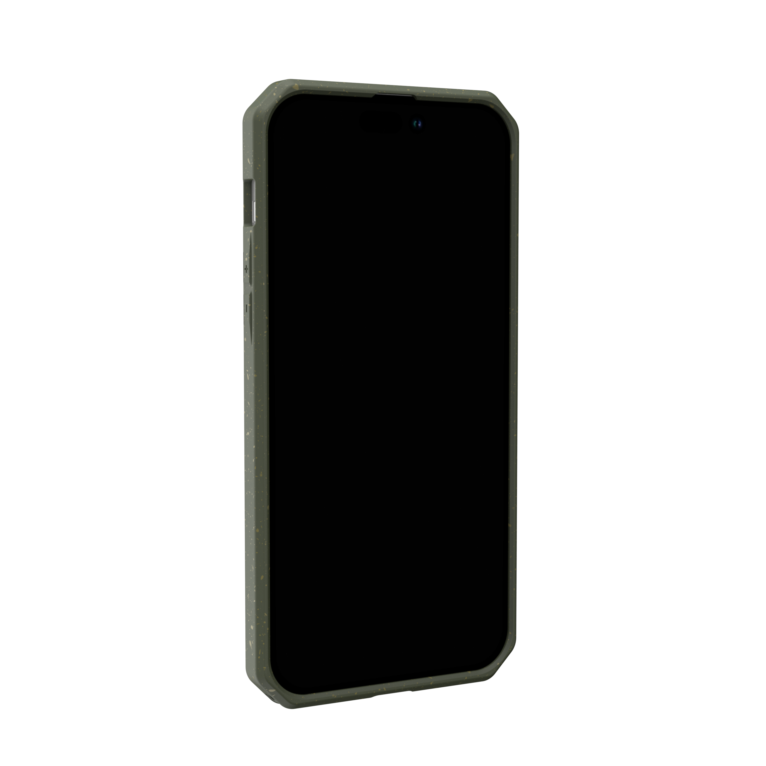 iPhone 14 Pro Max Bio Gummi Schutzhülle Outback Eco Friendly Nachhaltig Kompostierbar (114075117272) - Olive Drab