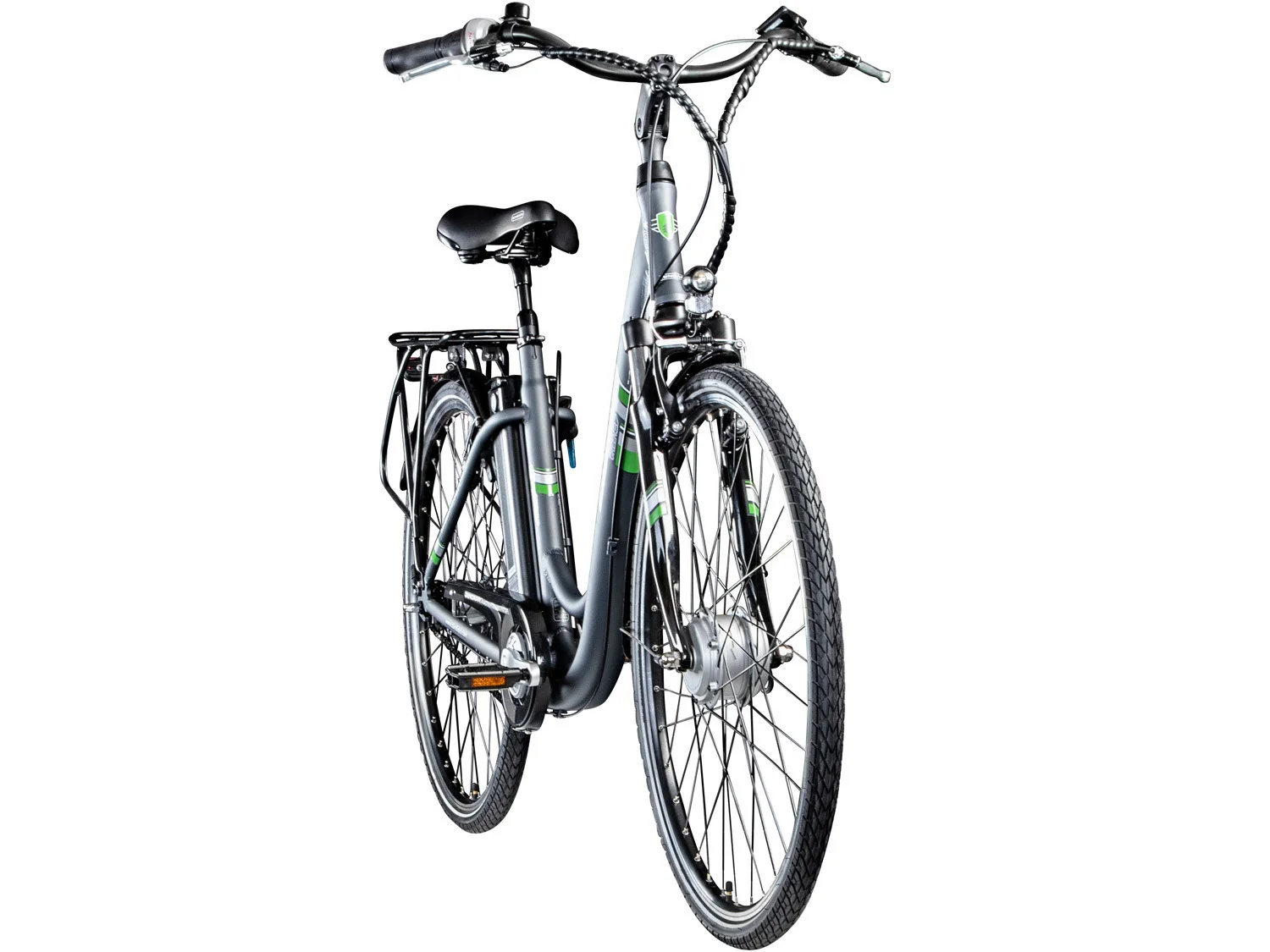 Z&uuml;ndapp E-Bike City Green 3.7, 26 oder 28 Zoll