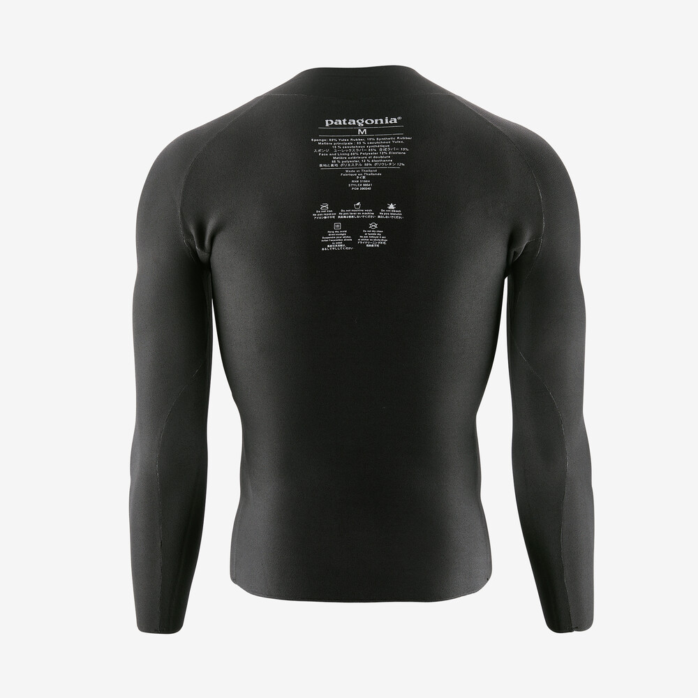 Herren R1 Lite Yulex Langarm-Neoprenanzug-Oberteil mit Frontreißverschluss