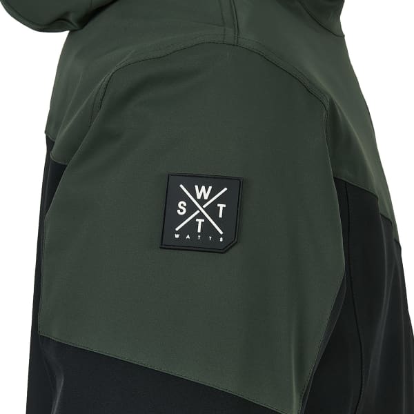 Veste de ski WATTS STORM JR GREEN / BLACK