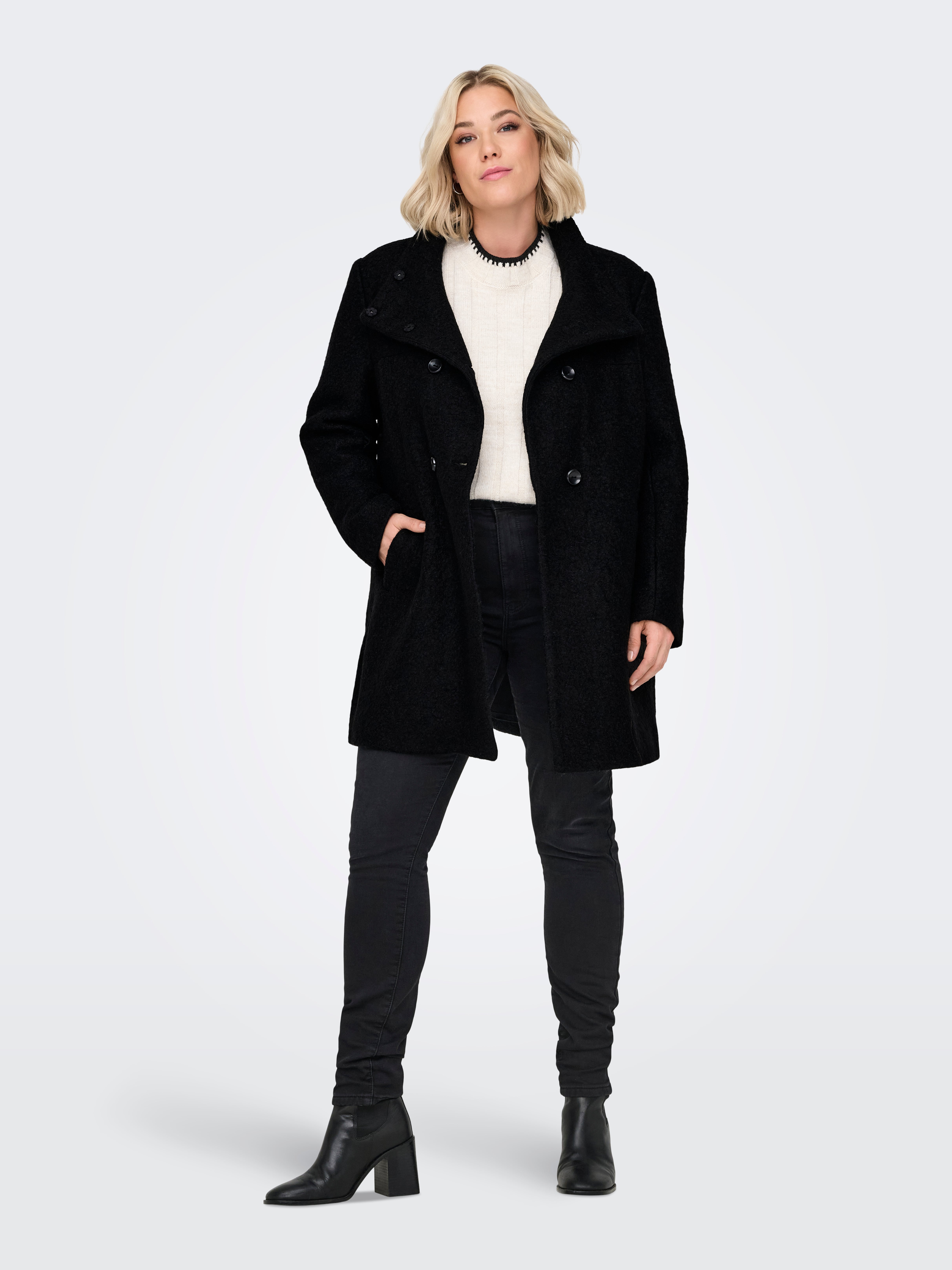 CARNEWSOPHIA Mantel Black