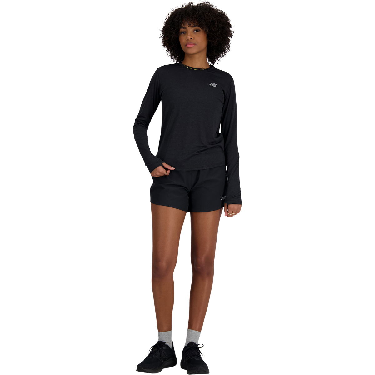 New Balance Athletics Langærmet Løbe T-shirt Dame