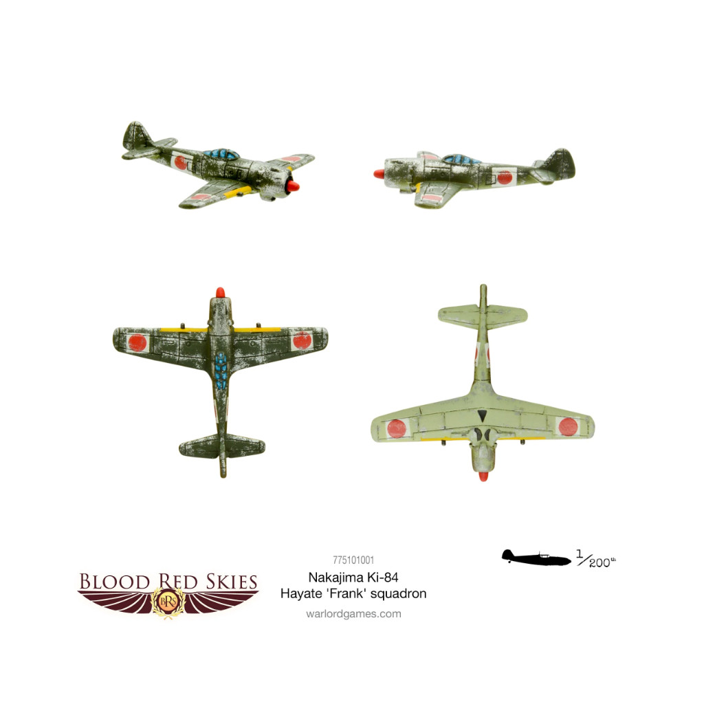Blood Red Skies - Nakajima Ki-84 Hayate 'Frank' Squadron