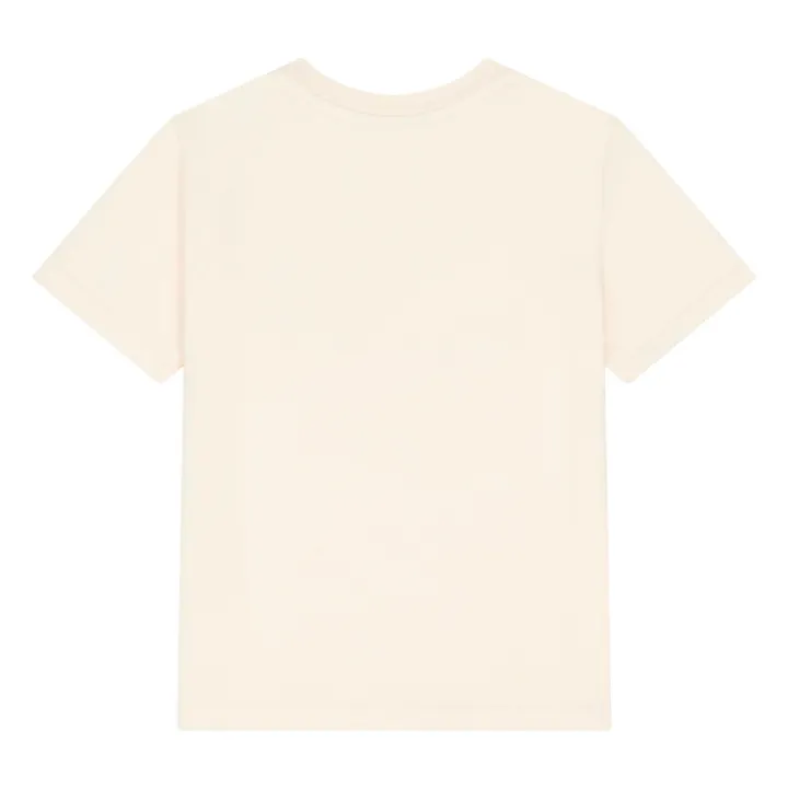 Hundred Pieces T-shirt Manches Courtes Coton Bio | Ecru