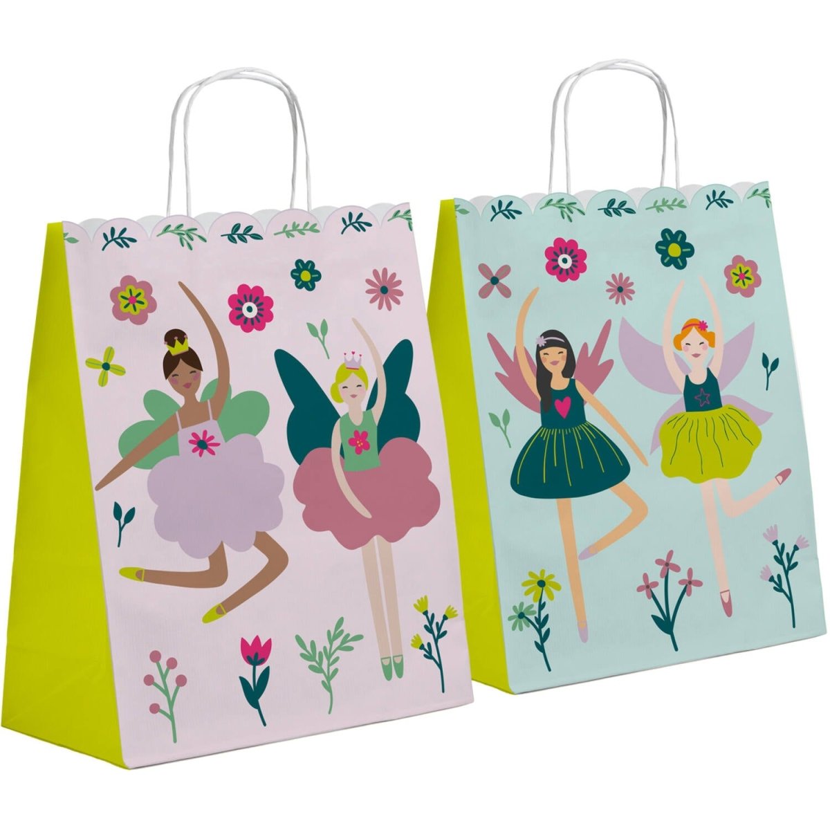 Ballerina Cadeautasje Papier 27cm 6st