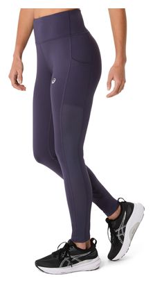 Collant long Asics Core Run Bleu Femme