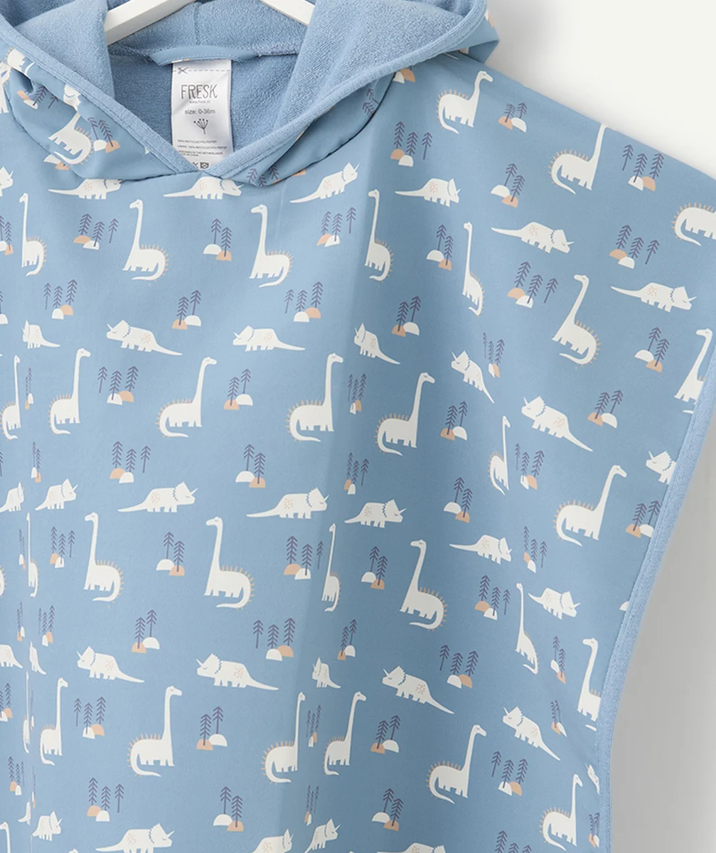 FRESKponcho de plage bébé garçon bleu