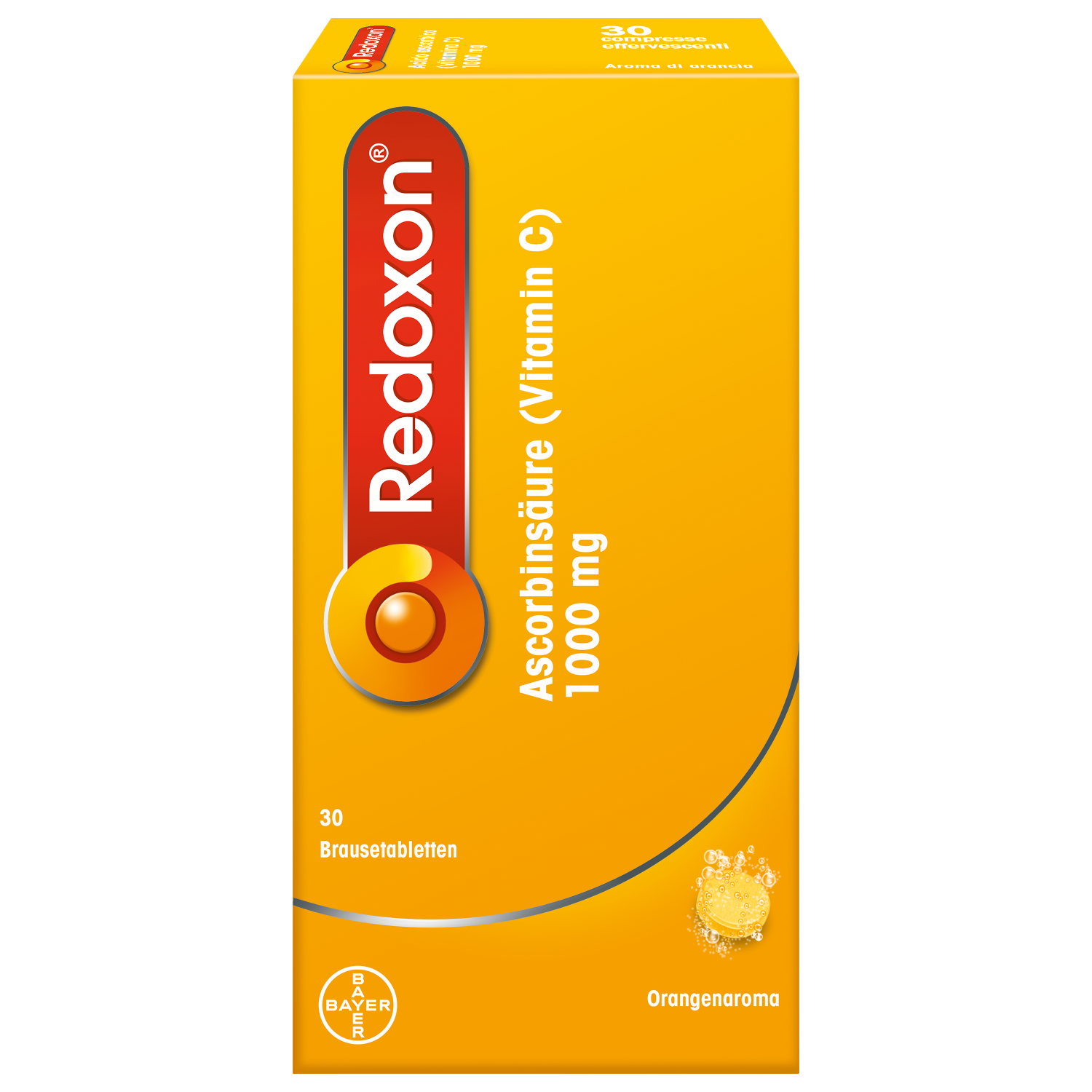 REDOXON Brausetabl 1 g orange Ds 30 Stk