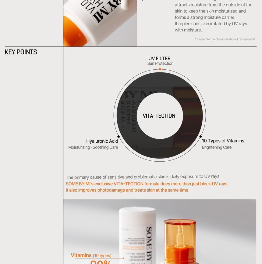 SOME BY MI - V10 Hyal Antioxidant Zonnebrandcrème