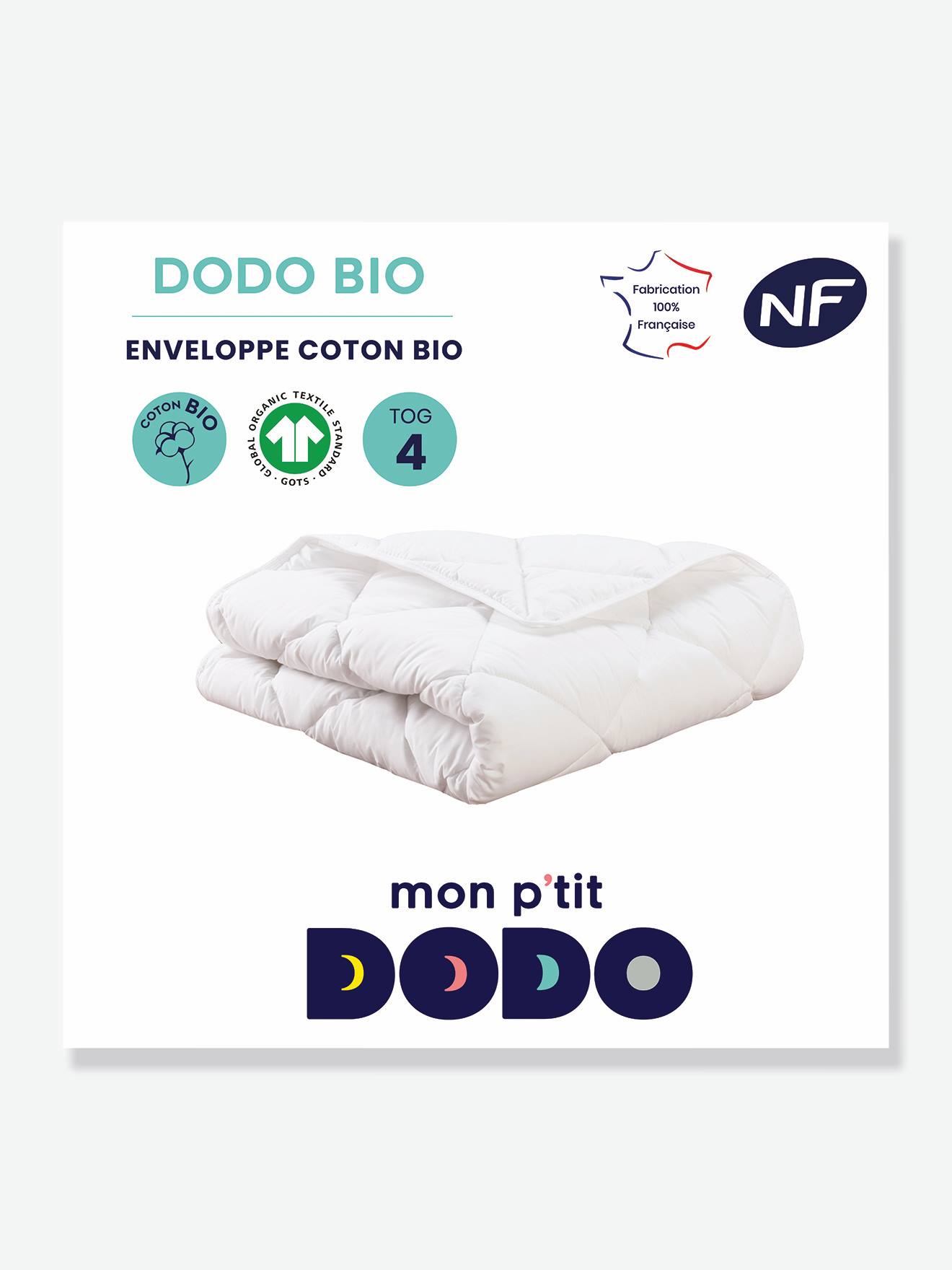 Nordic Organic Light Mon P'tit DODO Light White Plain