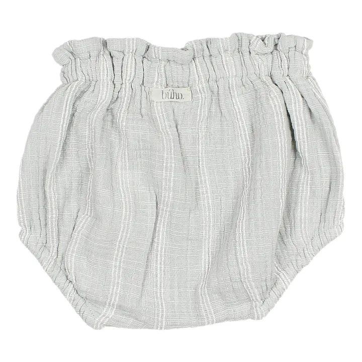 Búho Bloomer Texturé Rayé | Gris clair