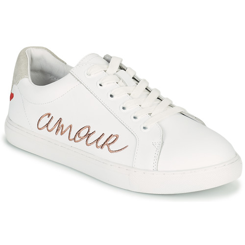 Bons baisers de Paname - SIMONE AMOUR BLANC ROSE GOLD - Blanc / Rose