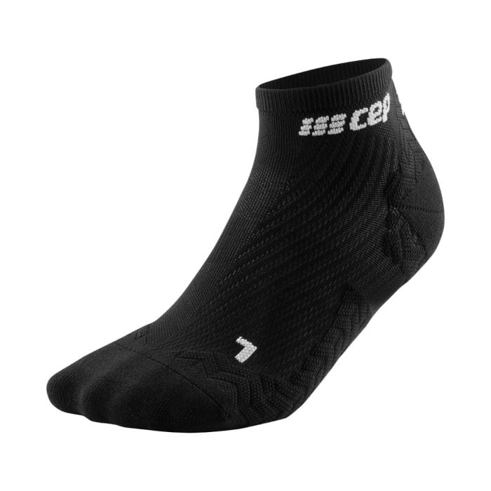 CEP Dame Strømper Ultralight Compression Low Cut Socks Sort