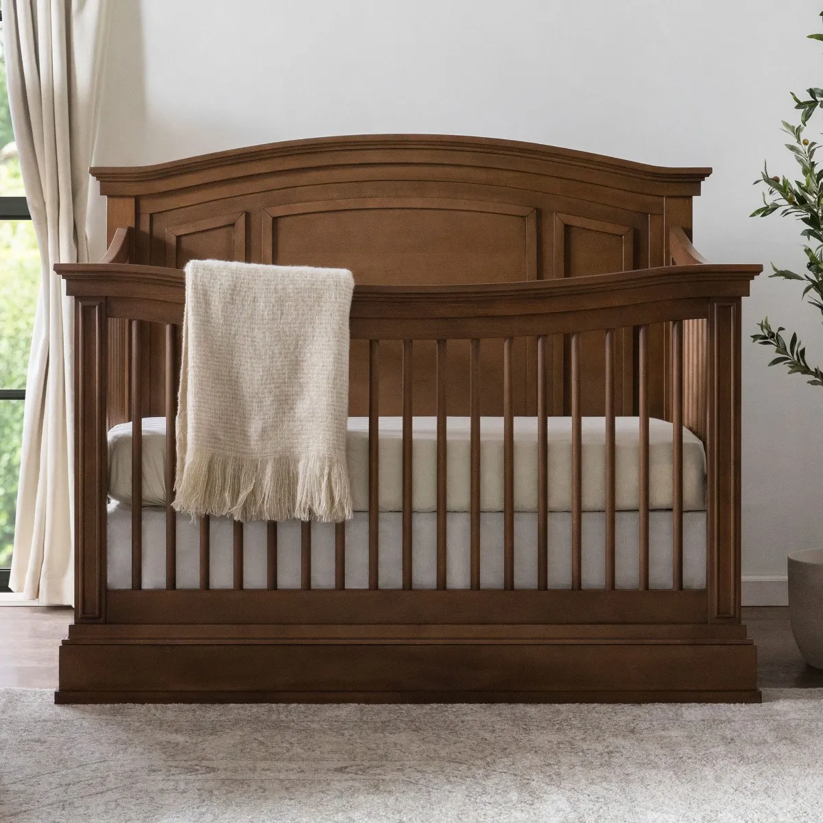 Million Dollar Baby Couchette Convertible 4 en 1 Durham - Brun