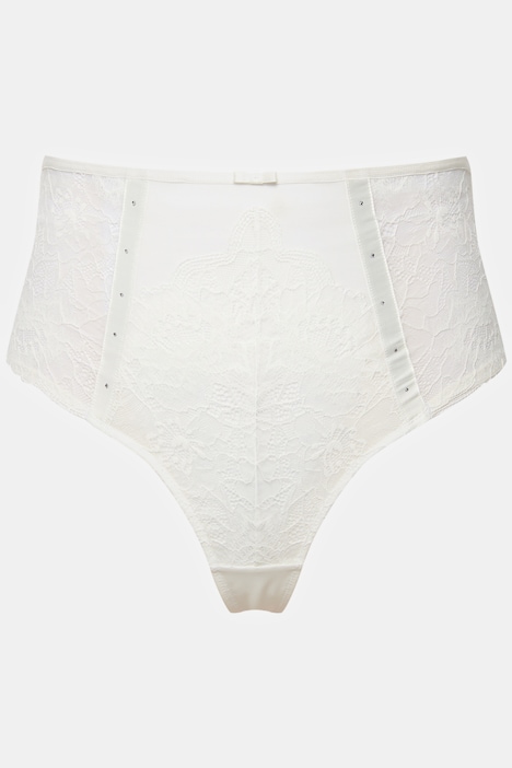 String-Panty, Spitze, T-String hinten, Ziersteine