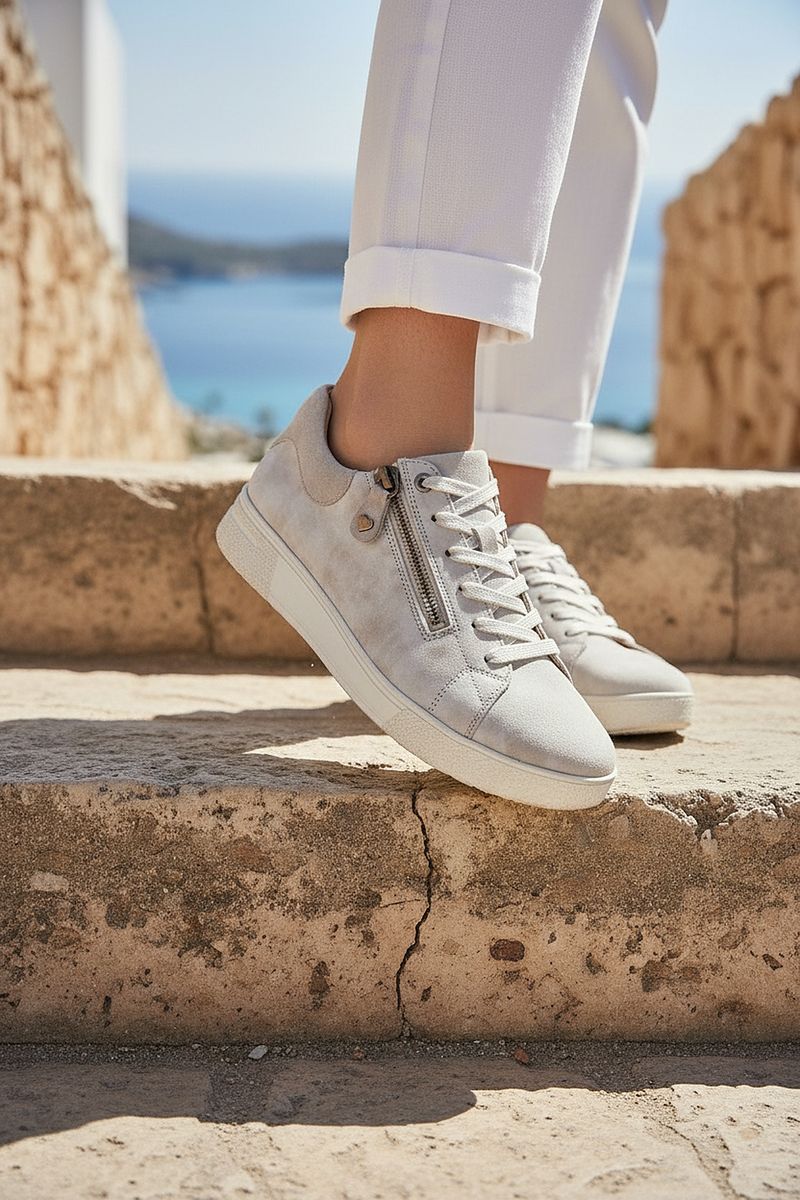 Hartjes Sneakers Grijs Dames