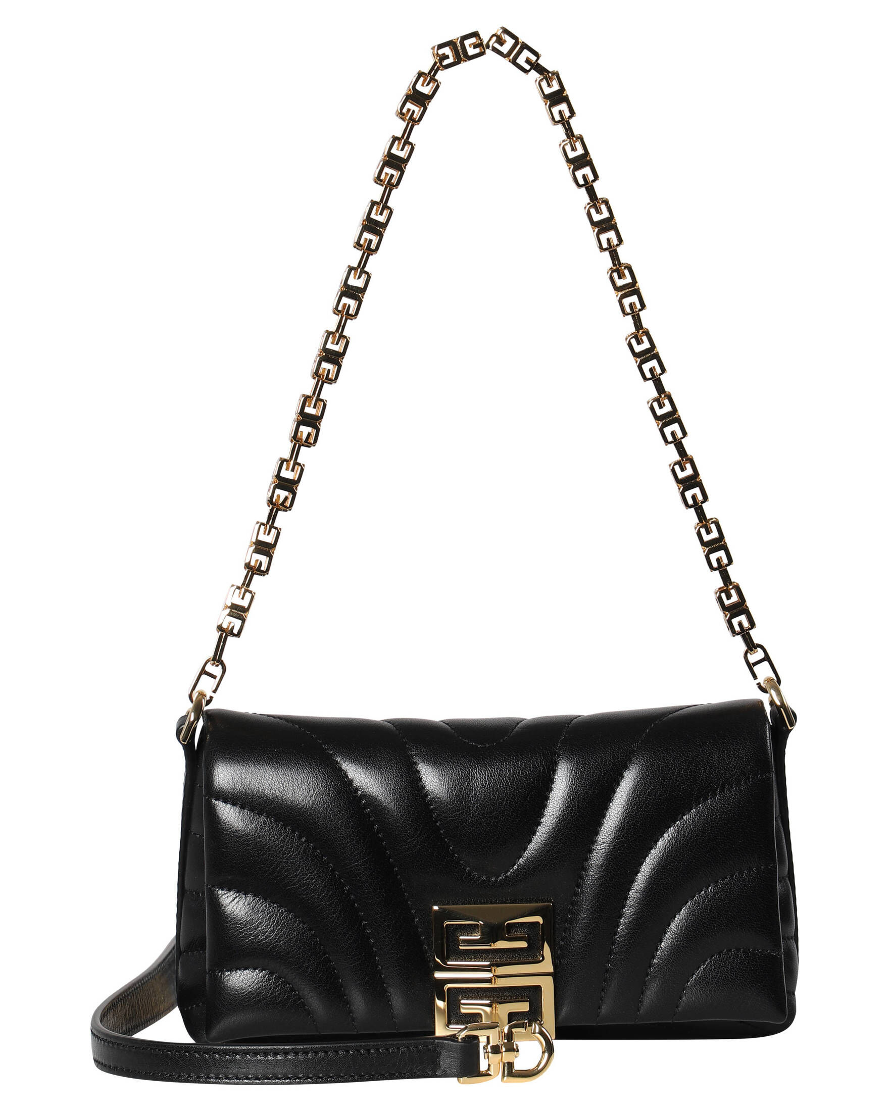 Givenchy| Damen Schultertasche MICRO 4G SOFT BAG aus Kalbsleder