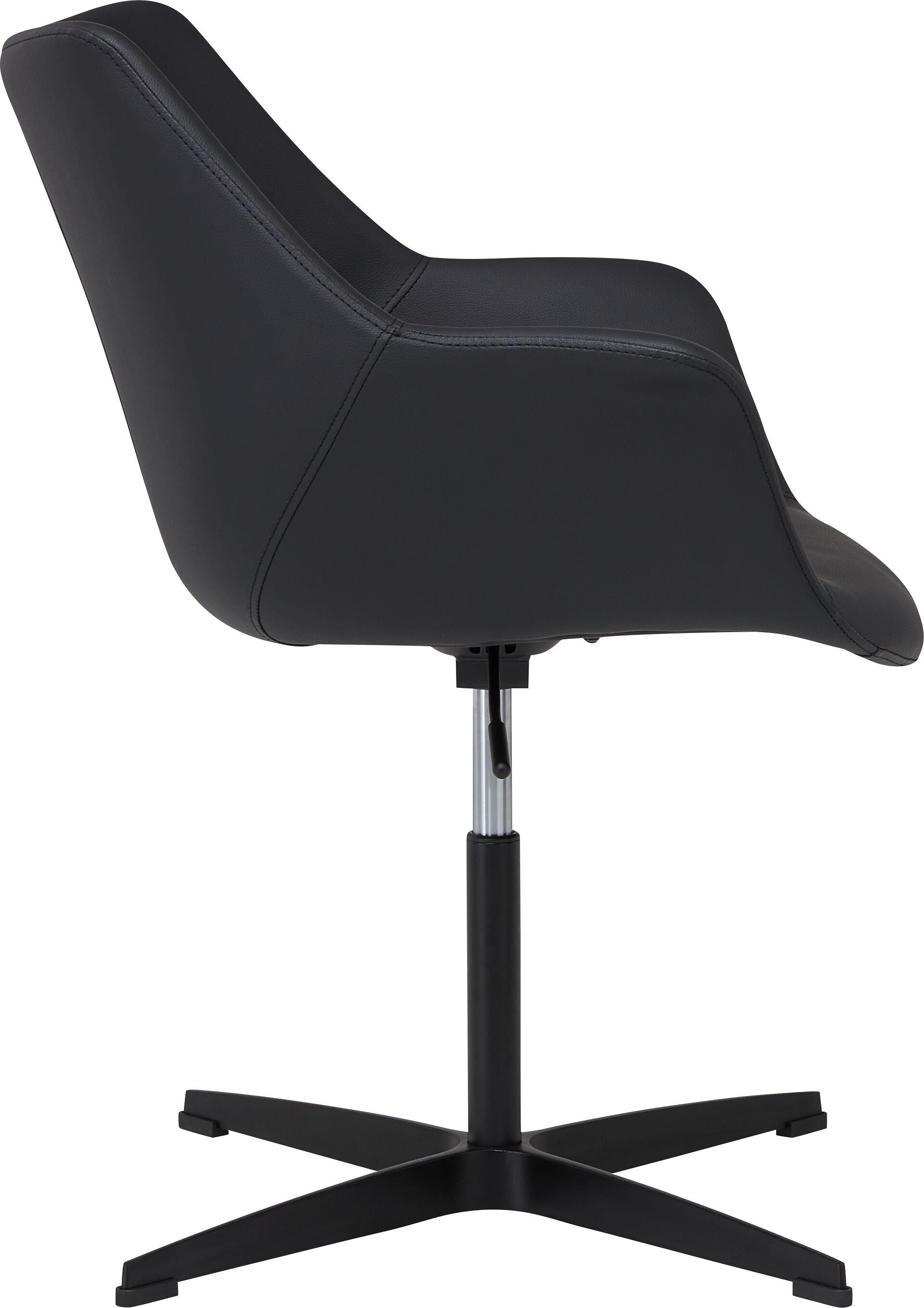 MELVIN Bürostuhl - Schwarz / B: 66.0 cm x T: 61.0 cm x H: 89.0 cm