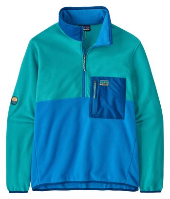 Pull Polaire Patagonia Microdini 1/2 Zip Bleu