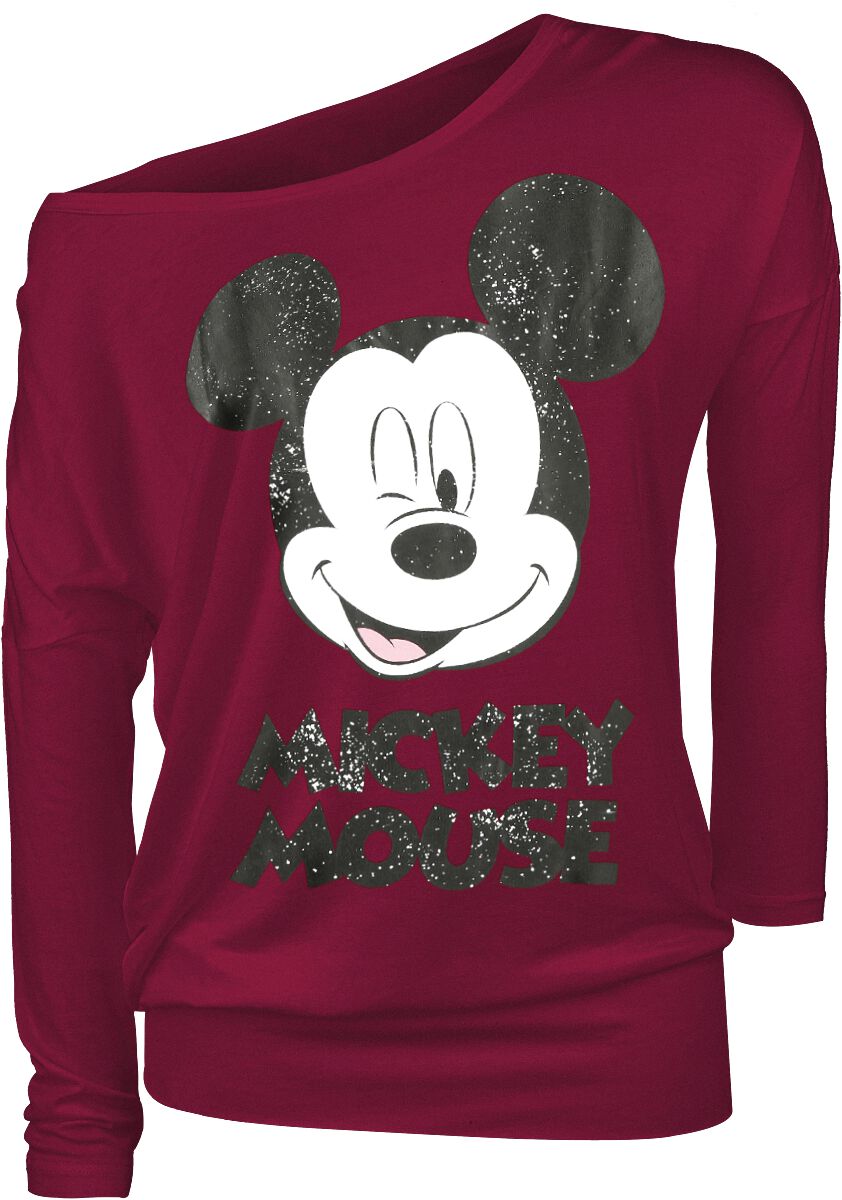 Clin D'Œil | Mickey & Minnie Mouse T-shirt manches longues