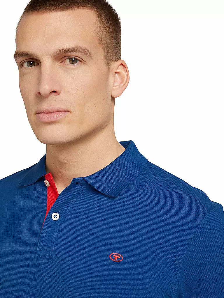 TOM TAILOR Poloshirt blau