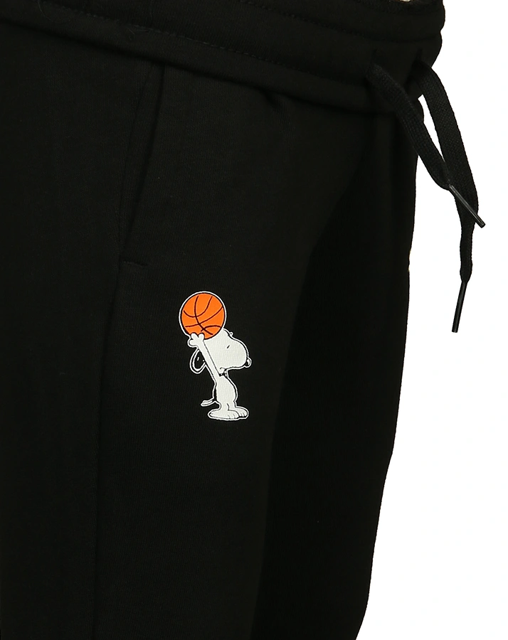 Sweat-Hose PEANUTS in schwarz